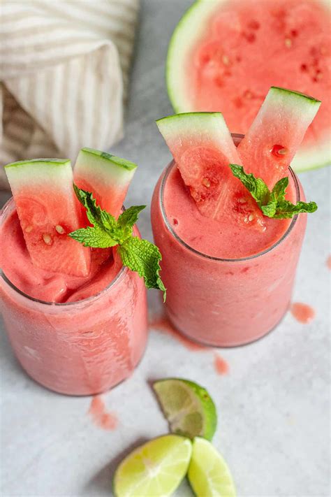 Watermelon Smoothie Recipe - Plant Based RD