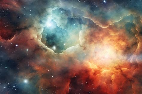 Premium Photo | Space Nebula Art Galaxy Background