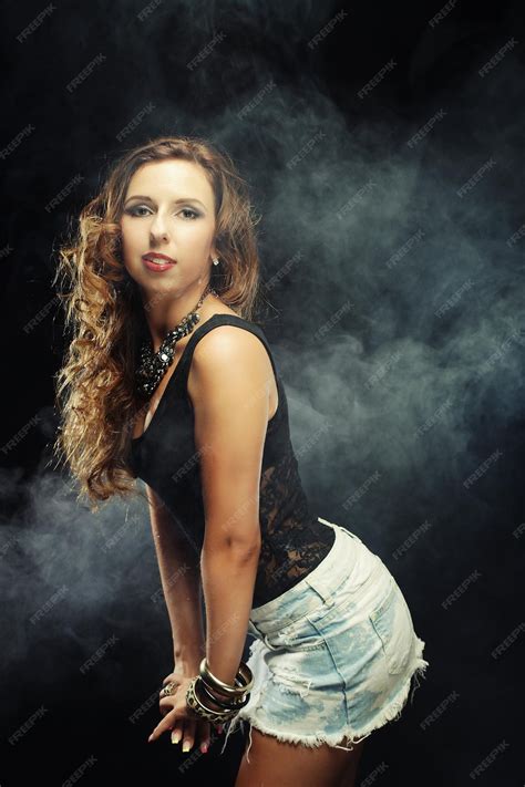 Premium Photo | Young striptease dancer