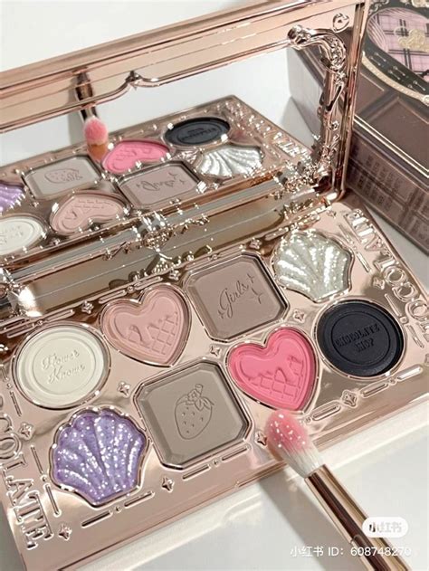 flowerknows  chocolate shop series vintage  makeup
