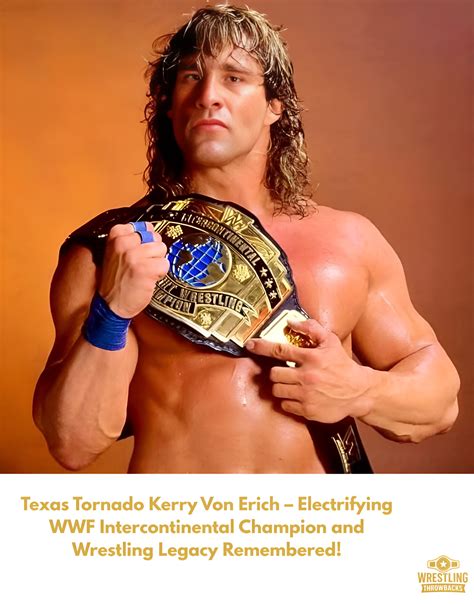 Wrestling - "The Texas Tornado" Kerry Von Erich, a member of the