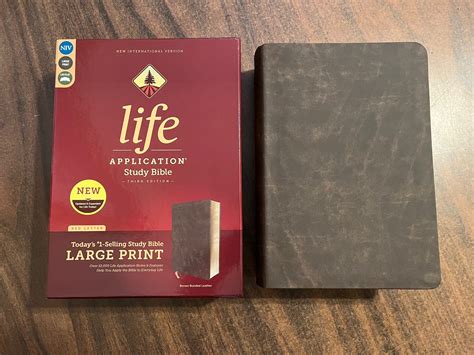 Leather Study Bibles Large Print