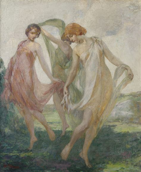Louis Frederick Berneker - Three Muses | Inventory | WOLFS Fine