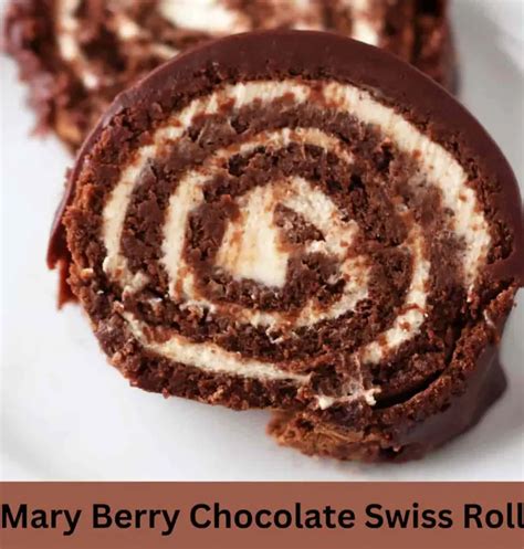 Mary Berry Chocolate Swiss Roll Recipe 🍫