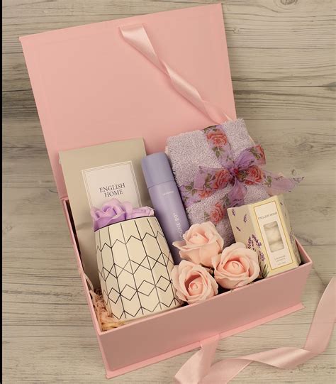 Подарочный набор Lavender Rose, подарок на день рождения, жене, девушке ...