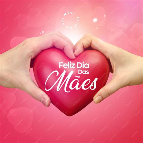 Dia Das Maes O Que Dar - Duas mãos segurando um coração que diz feliz dia da maes feliz dia das ...