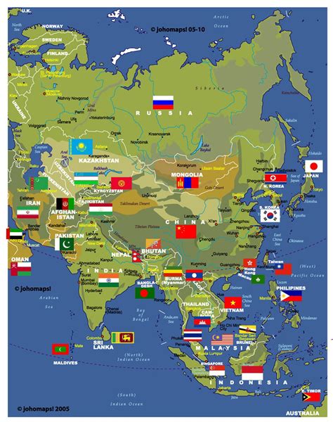 Asia Map Wallpapers - Top Free Asia Map Backgrounds - WallpaperAccess