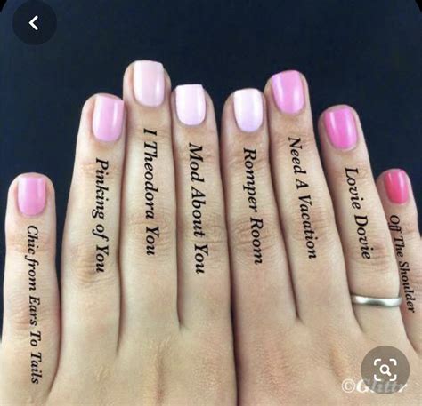 Opi Pink Nail Polish Colors