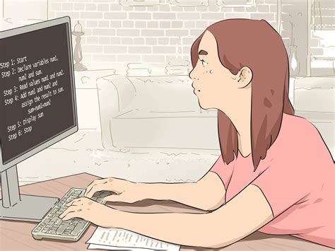 write  algorithm  programming language  steps