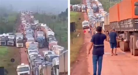 Paralisação Caminhoneiros Maio 2025 - Vídeo de fila de caminhões não é paralisação de caminhoneiros | G1