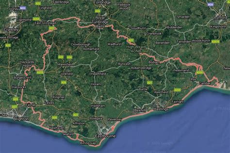 tier border   sussex  kent sussexlive