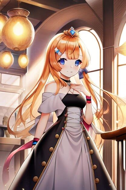 Premium AI Image | A cartoon character from the anime called the queen