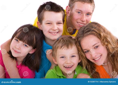 happy kids stock photo image  children girl delighted