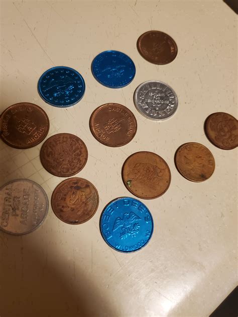 Boardwalk arcade tokens