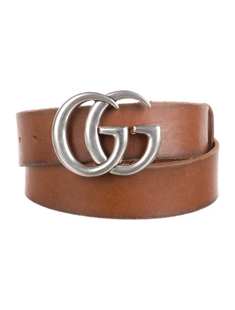 Gucci Leather Belt - Brown Belts, Accessories - GUC1462024 | The RealReal