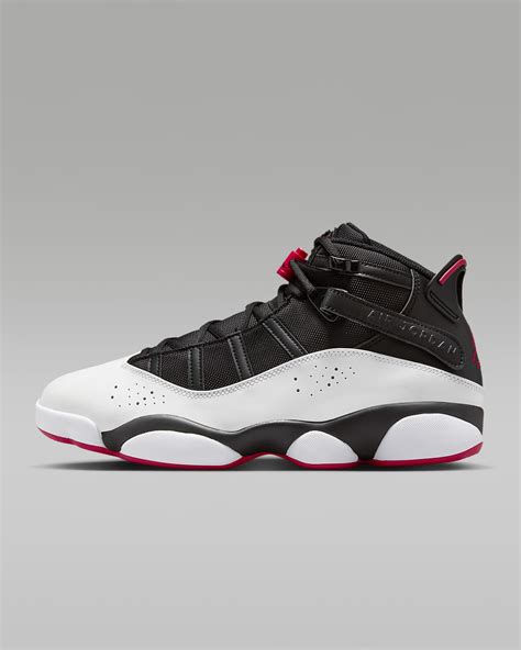 Jordans 6 Rings Black And White