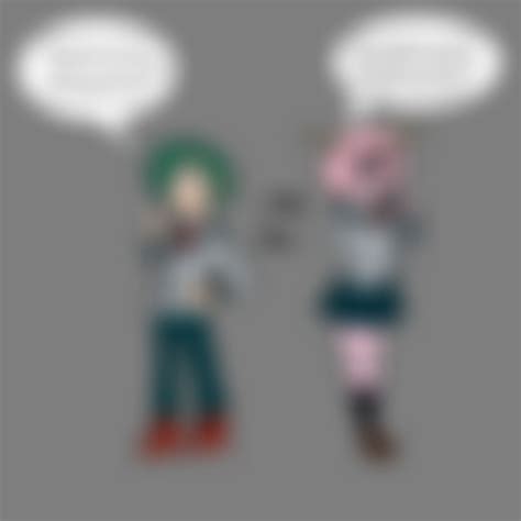 Deku and mina body and life swap by SwapSlave on DeviantArt