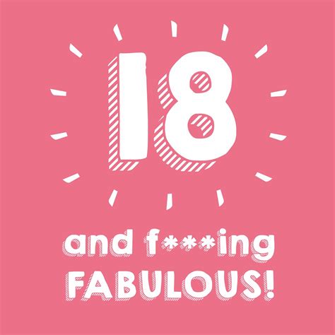 18 and Fabulous Card – Boomf