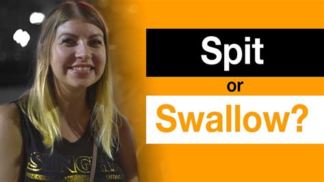Asking girls: SPIT or SWALLOW | STREET TALK 2.0 - YouTube