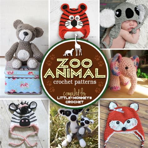 Free Patterns – Zoo Animals – Crochet