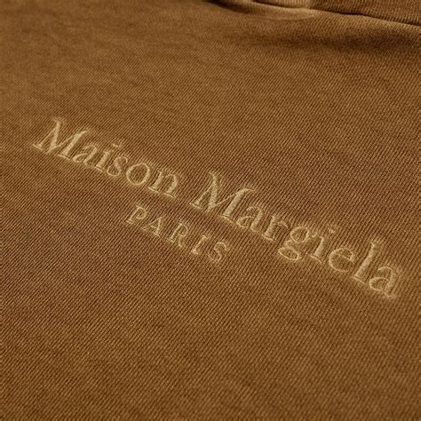 Maison Margiela 14 Embroidered Logo Hoody Olive | END. (UK)
