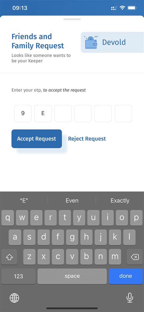 Issues while entering OTP. · Issue #1889 · bithyve/bitcointribe-classic