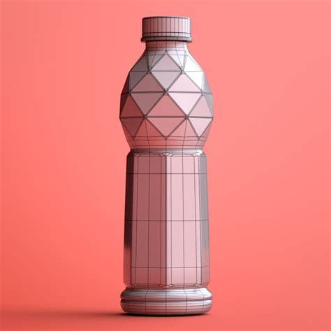 drink bottle  model  plugin arnold