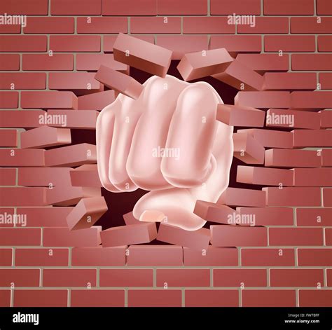 breaking  bricks