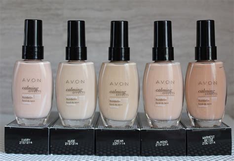 Avon Calming Effects matirajući tekući puder - sve nijanse + DARIVANJE ...