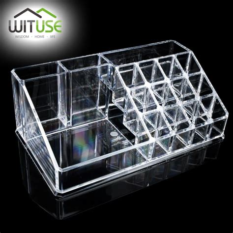 WITUSE Makeup Organizer Storage Box Acrylic Make Up Organizer Cosmetic ...