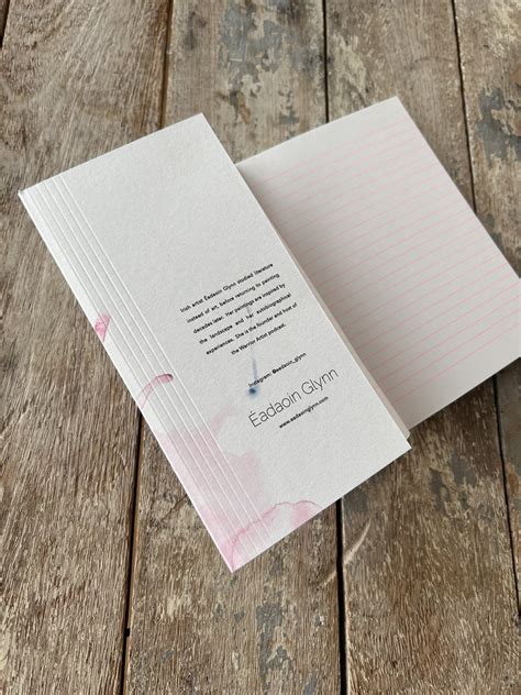notebook lined eadaoin glynn