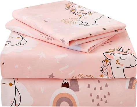 amazoncom  pinno cute cartoon rabbit bunny  cotton  pieces twin