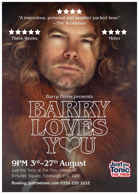 About Time You Met: Comedian Barry Ferns - About Time Magazine