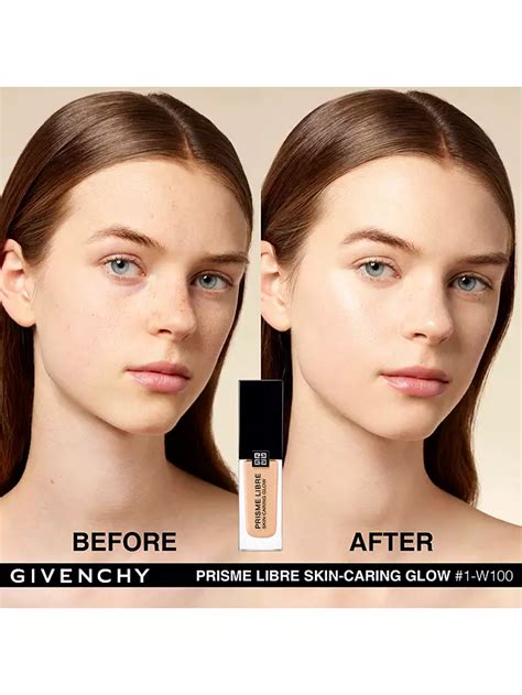 Givenchy Prisme Libre Skin-Caring Glow Foundation, 1-W100