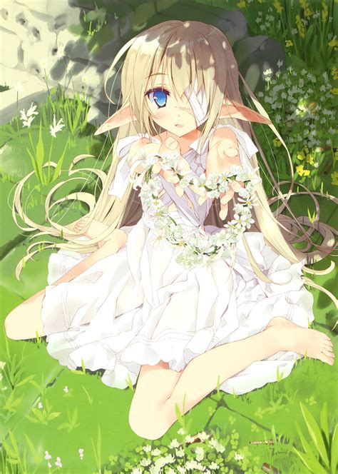 Anime girls elves dress original Gaming Mat Desk | eBay