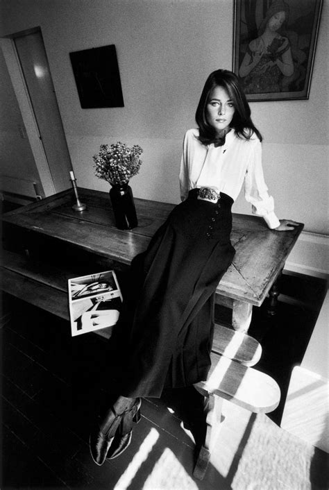 Charlotte Rampling Table