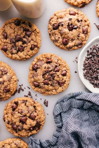 Coconut Oil Oatmeal Cookies - Chelsea's Messy Apron