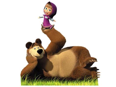 pin  simona  cartoons  masha   bear bear wallpaper
