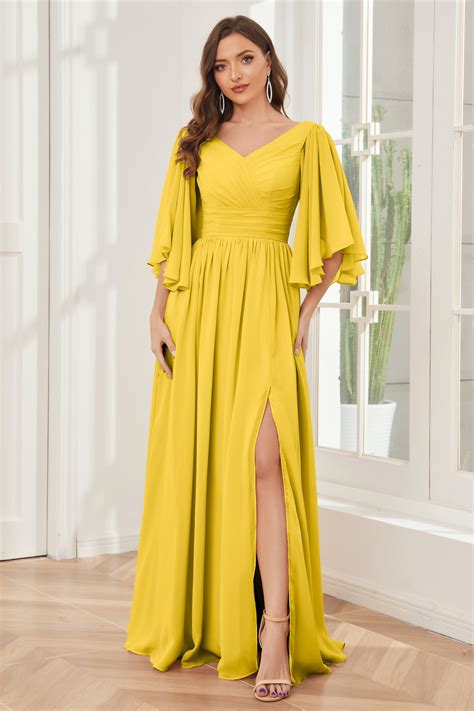 Marigold Bridesmaid Dresses