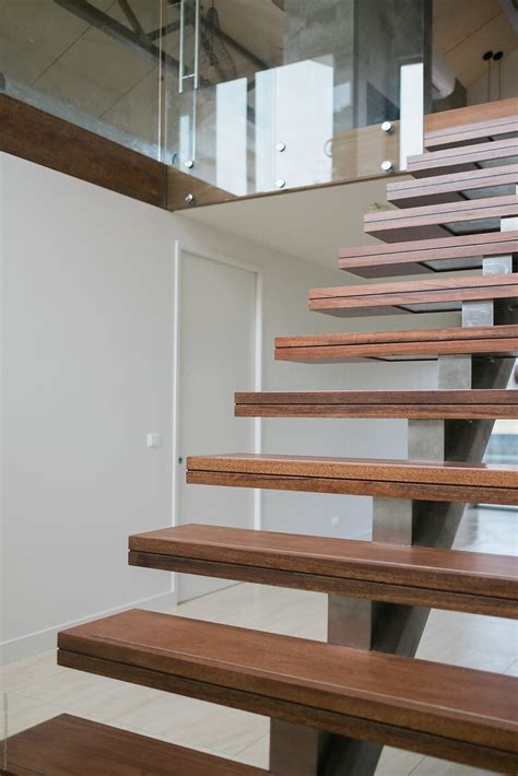 "Floating Staircase" by Stocksy Contributor "Rowena Naylor" - Stocksy