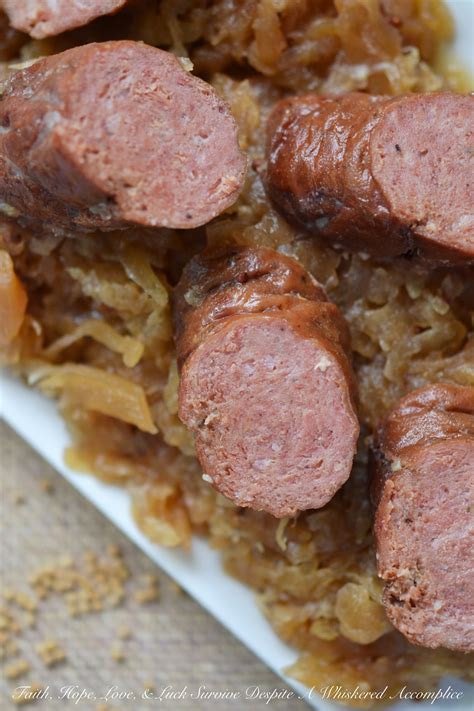 Crockpot german sauerkraut with brats – Artofit