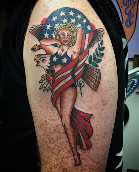 85+ Best Patriotic American Flag Tattoos — I Love USA (2019)