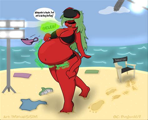 Girls farting comics