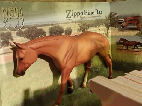 Zippo Pine Bar: a legendary Quarter horse sire with a legendary Breyer