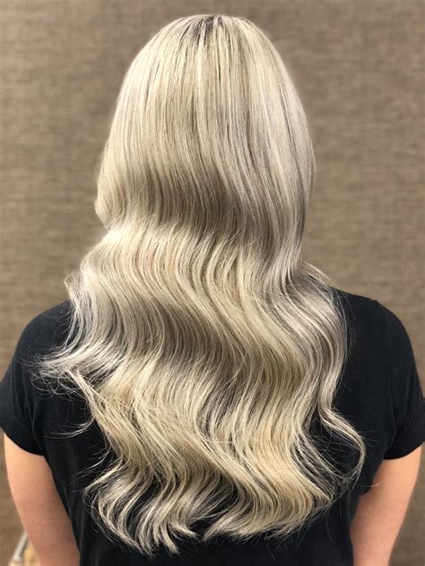 blonde long hair