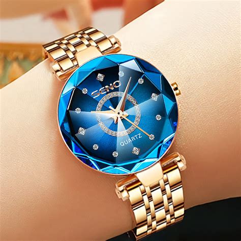 Relógio De Luxo Feminino - Relógio Feminino de Luxo Presente para namorada - Amor Lindo