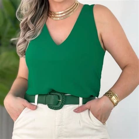 Blusas De Alça Grossa - Blusa de Alça Grossa Larga Duna Air Flow | Shopee Brasil