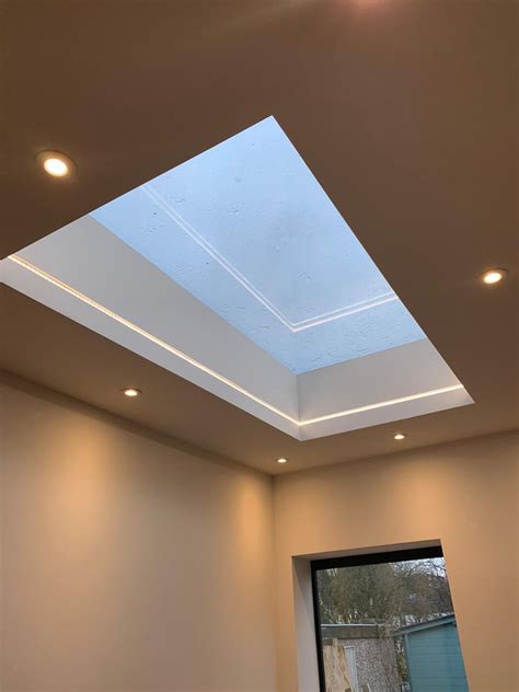 Skylight LED | Skylight design, Roof lantern, Modern skylights
