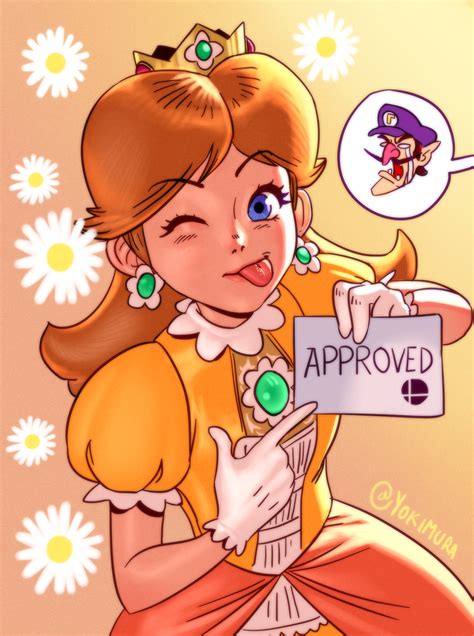 Princess Daisy - Super Mario Bros. - Image by Yokimura art #4010942