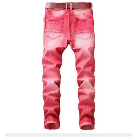 Men's Straight Colored Jeans | TrendSettingFashions